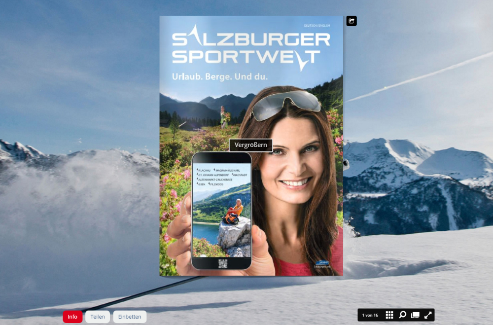 Salzburger Sportwelt Webkiosk